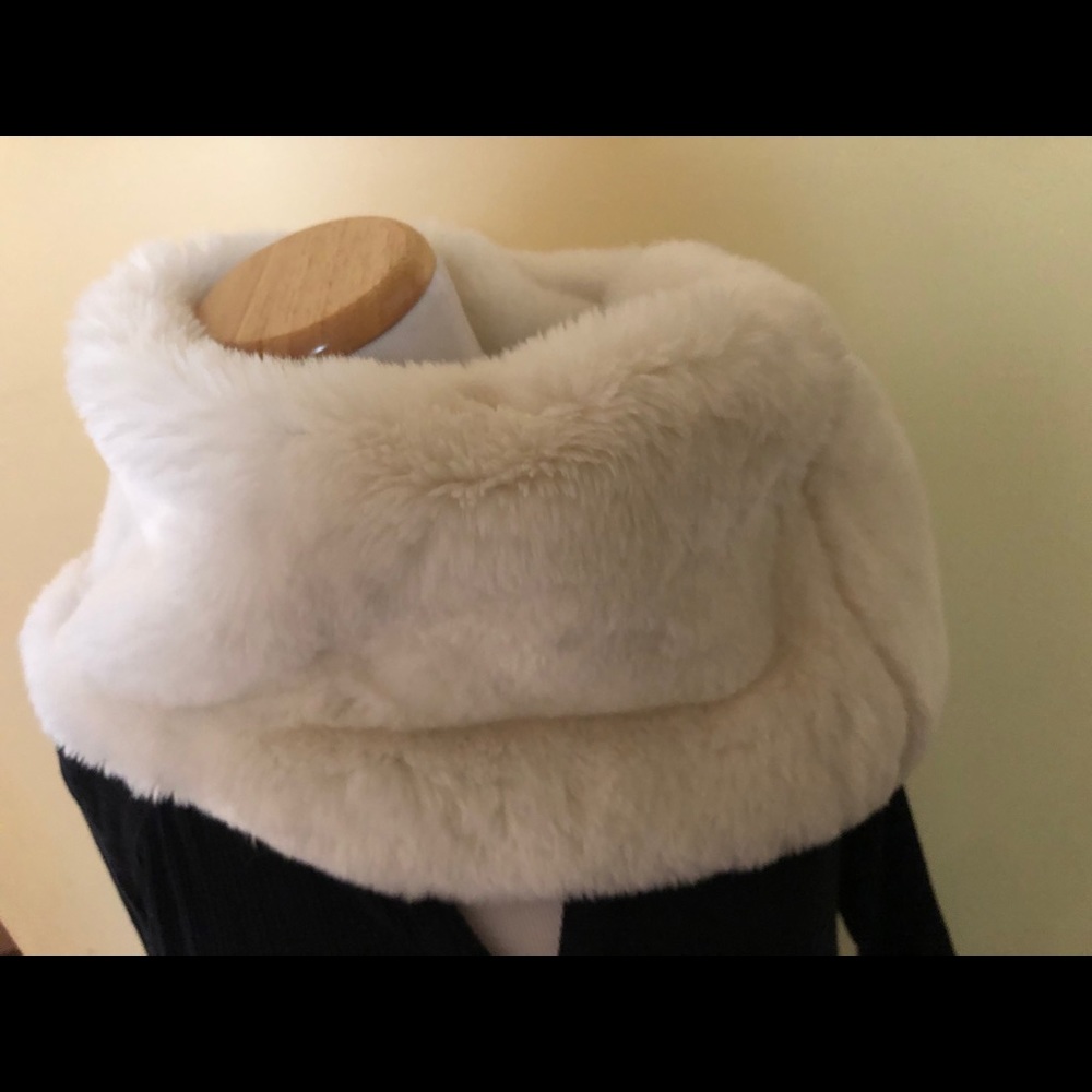 Faux Fur infinity scarf